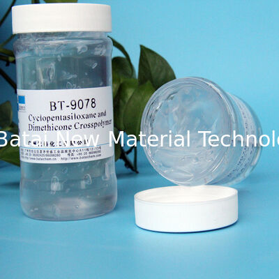 Elastomer silikonowy BT-9078 jako surowiec kosmetyczny do pielęgnacji skóry, do ochrony przeciwsłonecznej