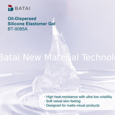 D5-Free Silicone Elastomer Gel z Matte Finish Non-Volatile Formula i Soft-Focus Blurring Effect dla błota ustnego