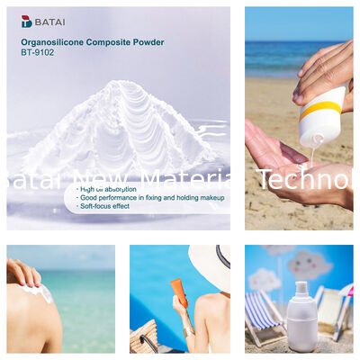 Kosmetyczny proszek silikonowy Vinyl Dimethicone Methicone Silsesquioxane Crosspolymer do ochrony przeciwsłonecznej